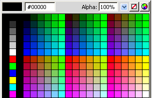 Farbauswahl im Dialogfeld „Skin auswählen“