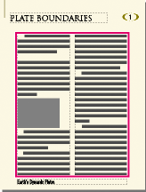 Seitenlayout, das auf der Arbeitsseite von der linken oder rechten Vorgabeseite verwendet wird