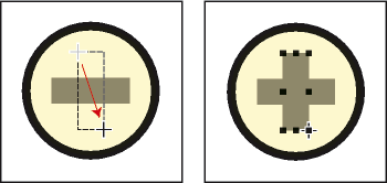 Zeichnen eines Rechtecks, eines abgerundeten Rechtecks oder eines Ovals