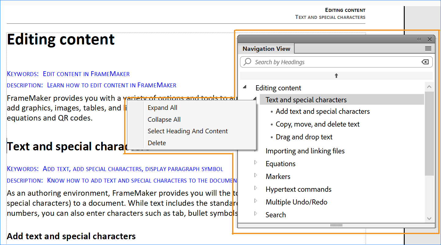 Neue Funktionen In Adobe Framemaker