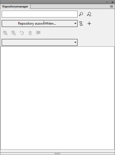 Repository-Suche im Repositorymanager