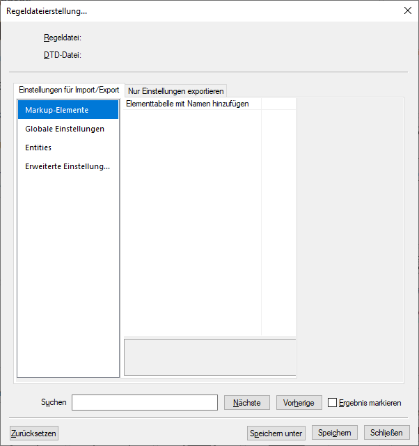 Verwenden der Regeldateierstellung für Lese-/Schreibregeln
