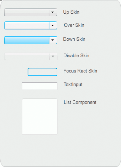 as3 textfield colorpicker component