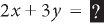 Result afterclicking the binary equal sign in an equation