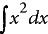 Result afterclicking the integral sign in a selected equation