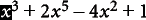 Before orderingpolynomials in increasing powers of a selected variable