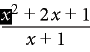 Before performinglong division in a fraction that contains a polynomial numeratorand denominator