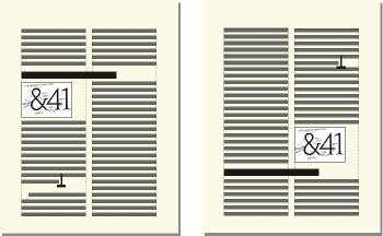 Anchored frame at top of column and at bottom