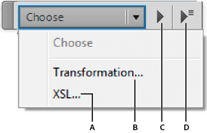XSLT toolbar in FrameMaker