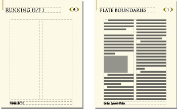 Master page and body page in FrameMaker