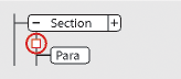 A required childelement missing in the StructureView