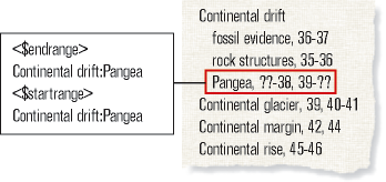 $endrange comes first and causes the resulting page range