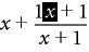 After performing long division once in a fraction that contains a polynomial numerator and denominator