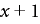 After performing long division twice in a fraction that contains a polynomial numerator and denominator