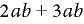 Selected expression to group terms in a sum or product with Simplify command