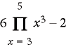 Result after expanding the expression