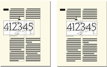 Straddlingside-headareaandallcolumns,and straddling only columns forananchoredframe