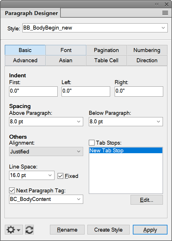 paragraph-styles