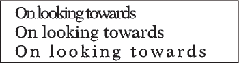 Add or subtract space between characters using Spread