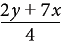 Result when 7 is selectedor the insertion point is after 7