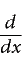 Math element— Derivative