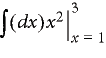 Result afterevaluating the expression once