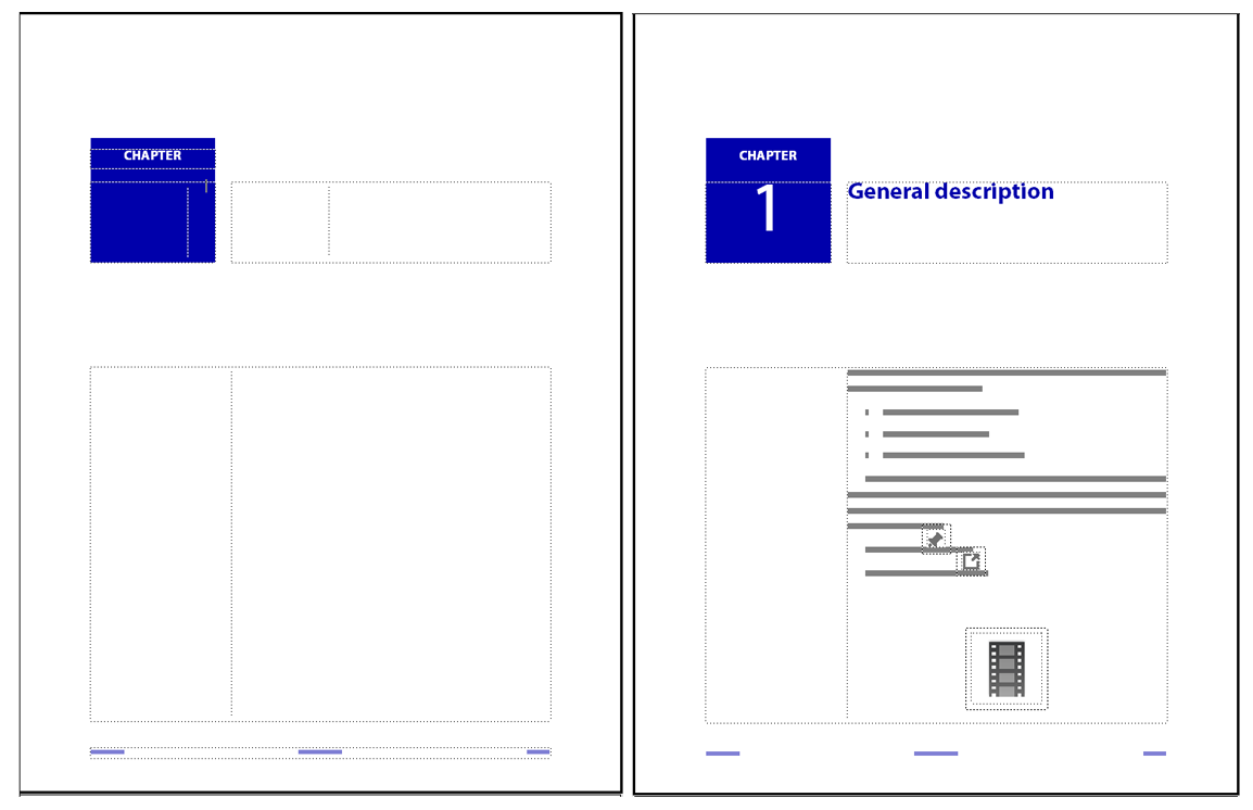 Masterpage and body page in FrameMaker