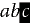 Selectingpart of an expression before clicking the vertical list