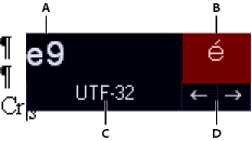 Using the Hex Input paletteinFrameMaker