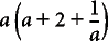 After factoring a selected term out of a product