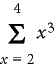 Using Expand First Term command to expand the first term of a selected summation