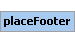 placeFooter Element (Required, 1 element allowed)