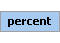 percent Element (Required, 1 element allowed)