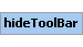 hideToolBar Element (Required, 1 element allowed)