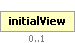 initialView Element (Optional, up to 1 element(s) allowed)