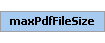 maxPdfFileSize Element (Required, 1 element allowed)
