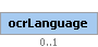 ocrLanguage Element (Optional, up to 1 element(s) allowed)