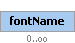 fontName Element (Optional, unlimited elements allowed)