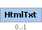 HtmlTxt Element (Optional, up to 1 element(s) allowed)