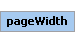 pageWidth Element (Required, 1 element allowed)