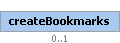 createBookmarks Element (Optional, up to 1 element(s) allowed)