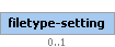 filetype-setting Element (Optional, up to 1 element(s) allowed)