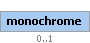 monochrome Element (Optional, up to 1 element(s) allowed)
