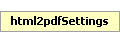 html2pdfSettings Element (Required, 1 element allowed)