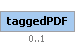 taggedPDF Element (Optional, up to 1 element(s) allowed)