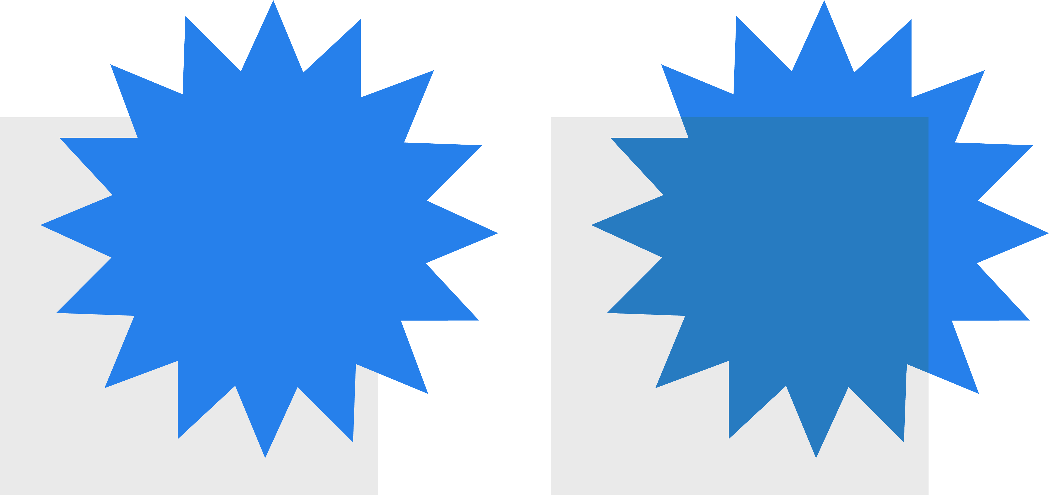 Utilisation de la surimpression pour combiner deux couleurs afin de créer des effets spéciaux