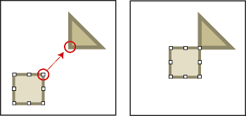 Utilisation de la gravité pour aligner des objets