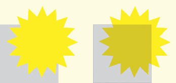 Utilisation de la surimpression pour combiner deux couleurs afin de créer des effets spéciaux