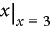 Élément mathématique – Substitution