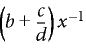 Après conversion de la division en multiplication dans l’expression sélectionnée 2